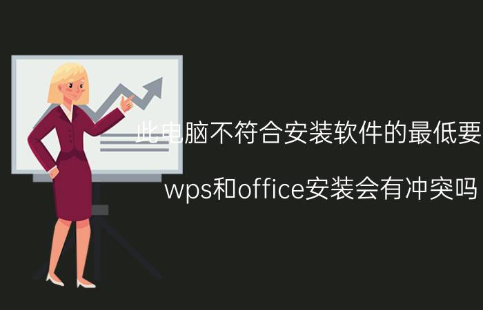 此电脑不符合安装软件的最低要求 wps和office安装会有冲突吗？